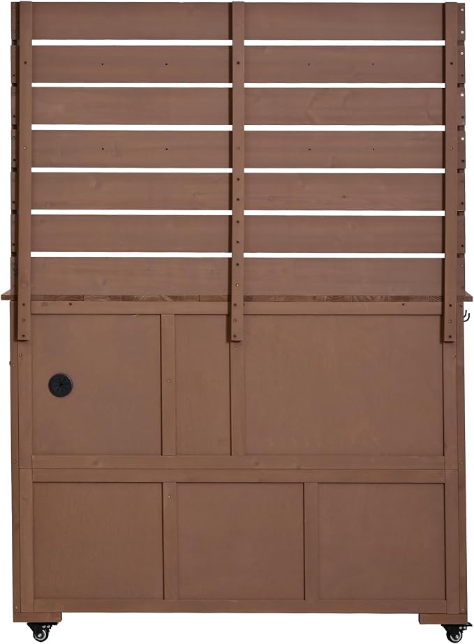 65''H Large Garden Potting Bench - Image 8