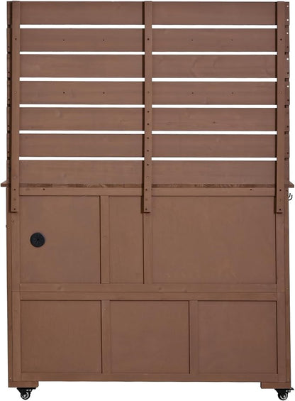 65''H Large Garden Potting Bench - Image 8