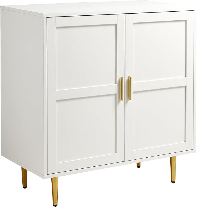RoyalCraft 2-Door Wood Cabinet, Modern Credenza - Image 9