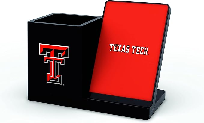 SOAR NCAA Unisex Cell Phone Wireless Charging Stand and Desktop Organizer by SOAR