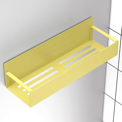 Metal Magnetic Spice Rack for Refrigerator Yellow, 4 Pack | Magnetic Shelves - Image 5