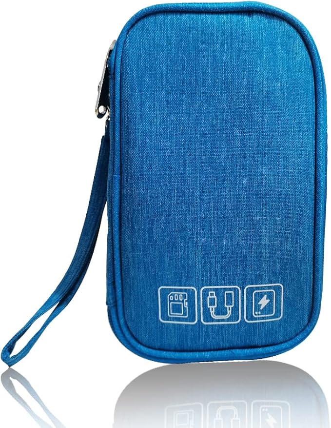 Electronic Organizer Bag Cable Organizer Travel Cord Organizer Case Pouch by DUMEALAGR