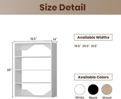 ROOMTEC 19.5" Shelf Short Tower Closet Unit, Modular Closet System - Image 2