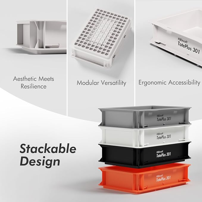 KBDcraft Stackable Storage Bin - Image 5