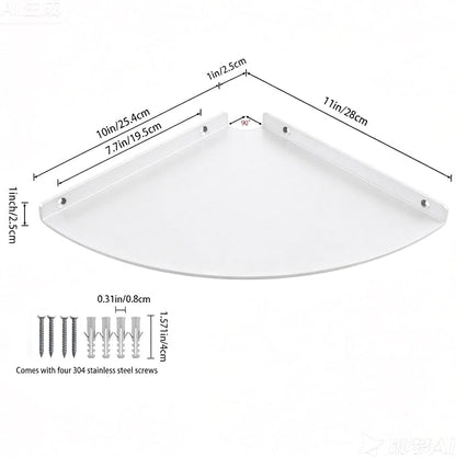11 Inch Corner Shelf - Image 3