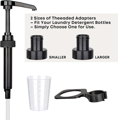 Vent Hole Pump for Liquid Laundry Detergent Bottle Dispenser Pump - Image 4