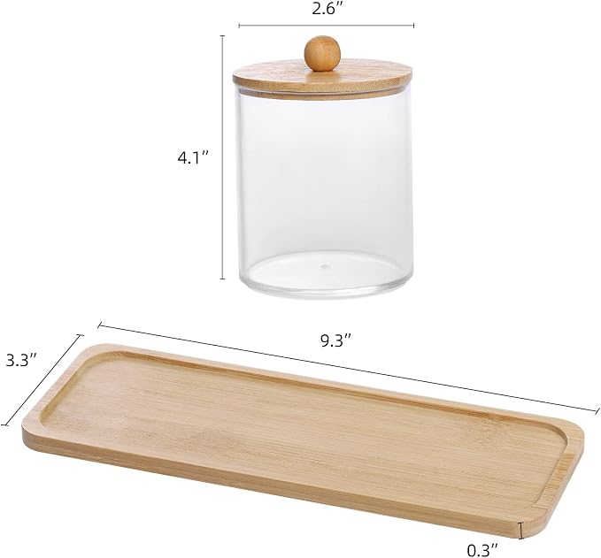 Tbestmax 10 Oz Cotton Swab/Ball/Pad Holder - Image 2