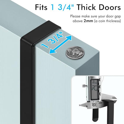 KES Over The Door Ironing Board Holder Door Mount T Shape Ironing Board Hanger - Image 5