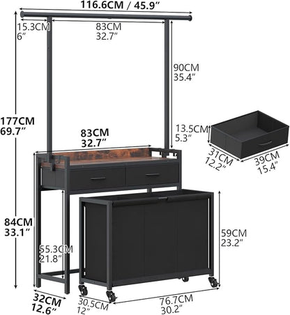 STIKELY Laundry Sorter Hamper - Image 7