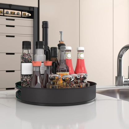 VAEHOLD Lazy Susan Stainless Steel Spice Rack Turntable - Image 4
