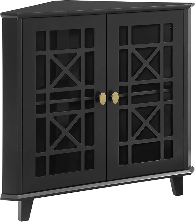 Walker Edison Fretwork Corner Accent Cabinet by WalkerEdison