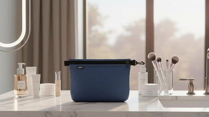 GOX Travel Toiletry Bag Carry On Zipper Pouch Cosmetic Kit Makeup Digital Bag - Image 3
