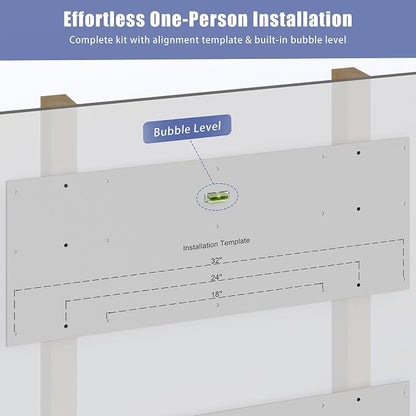 2-Pack 1x4ft Heavy Duty Garage Shelving - Image 8