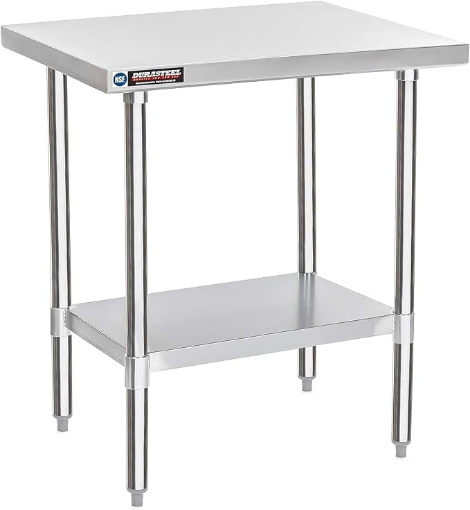 DuraSteel 24x30 Stainless Steel Work Table by DuraSteel