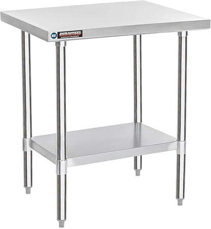 DuraSteel 24x30 Stainless Steel Work Table by DuraSteel