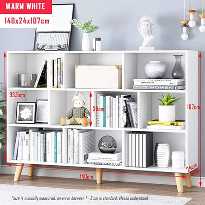 IOTXY Wooden Open Shelf Bookcase - Image 2