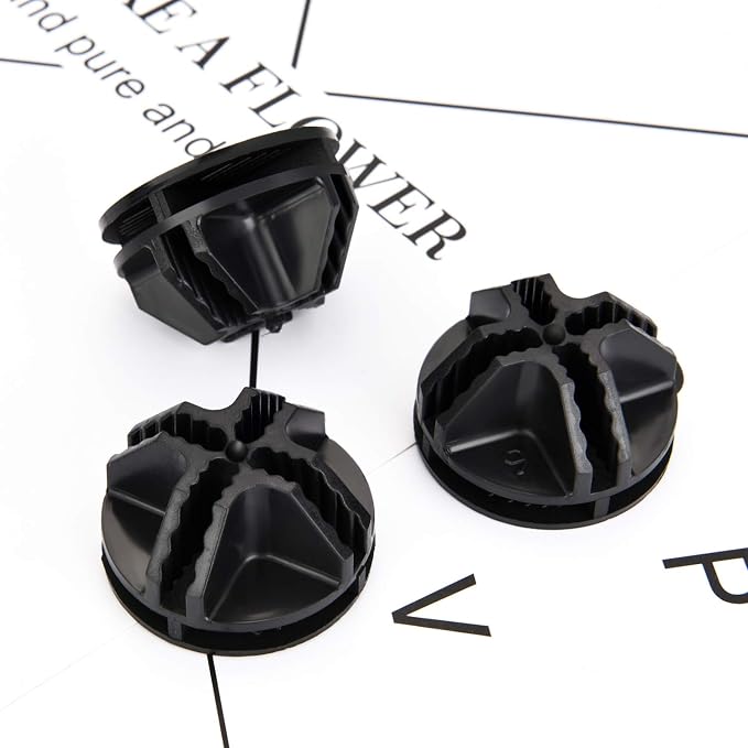 32 Pieces Cube Connectors Plastic Storage Wire Cube Organizer ABS Connectors - Image 5