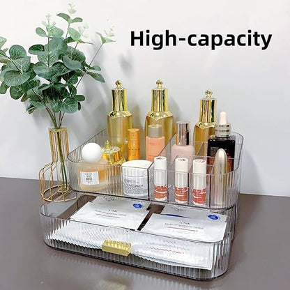 Makeup Organizer with Drawers Stackable Skincare Cosmetic Makeup organization - Image 4