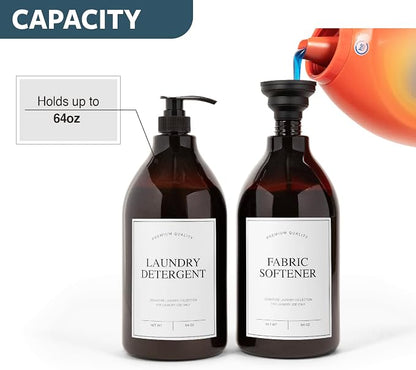 Calindiana Modern Farmhouse Liquid Laundry Detergent and Fabric Softener - Image 4