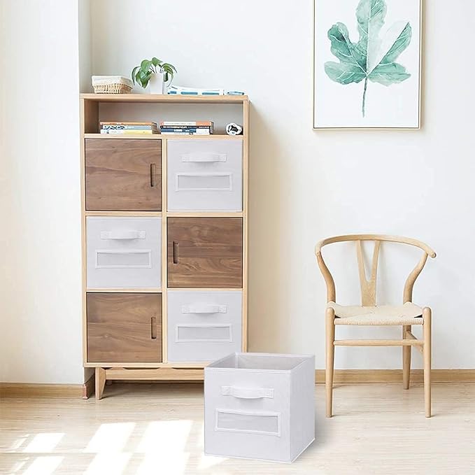 13x13x13 storage cube bins Fabric storage cubes - Image 6