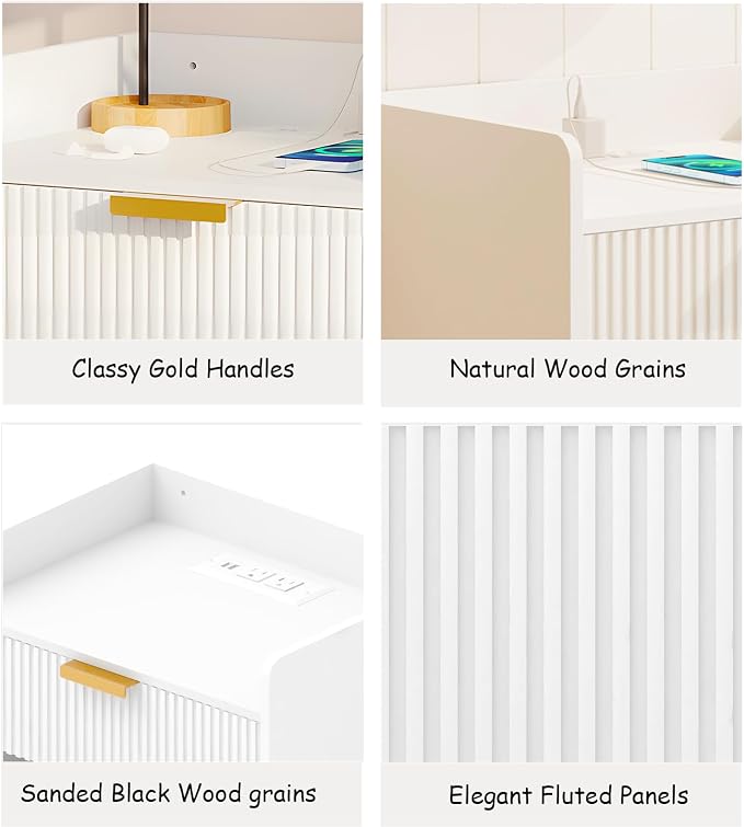 Arbuxzuy Floating Nightstand Set of 2 - Image 3