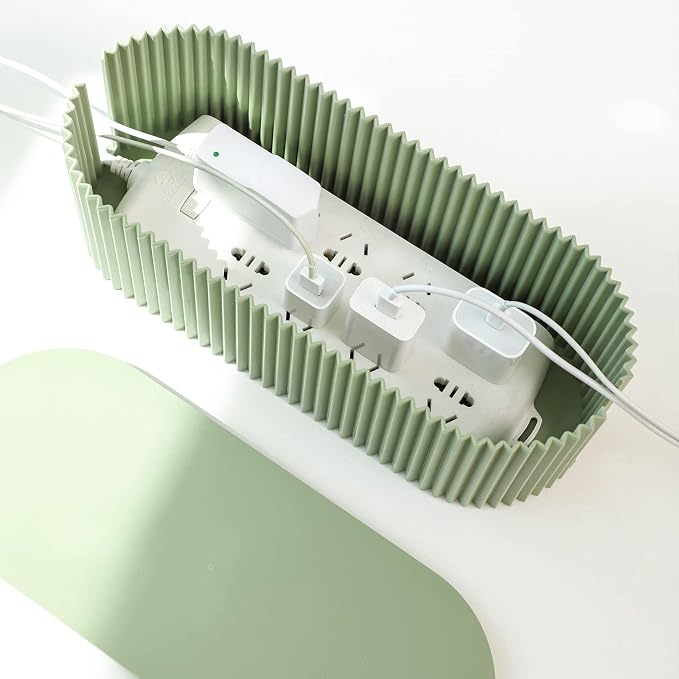 FABROK Cable Management Box, Cord Organizer Box - Image 5