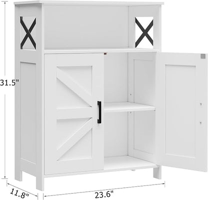 Homhedy Farmhouse Bathroom Storage Cabinet - Image 3