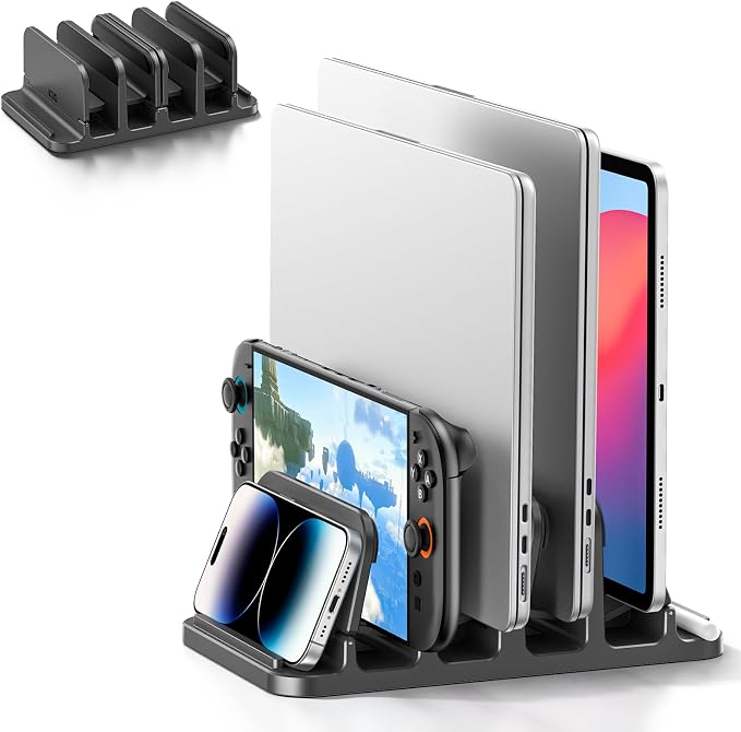 KDD 4-Slot Vertical Laptop Stand by KDD