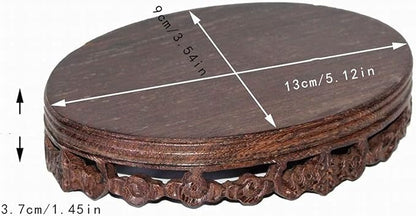 Bonsai Display Stands Wood Plant Stands Flower Pot Holder, Plant Display Shelf - Image 2