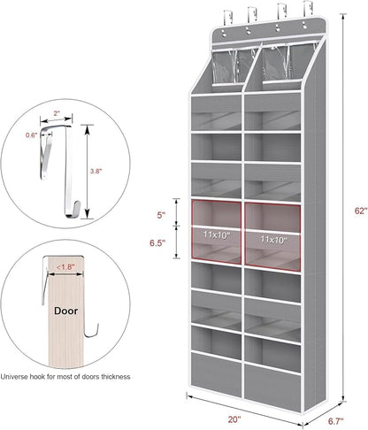Univivi Upgraded Over the Door Organizer - Image 3