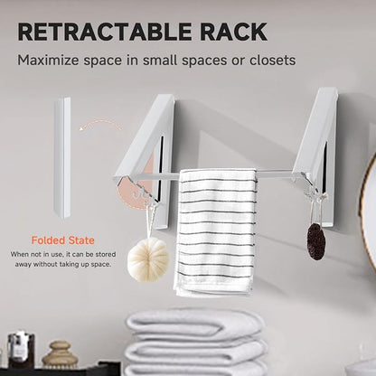 Retractable Clothes Drying Rack - Image 4