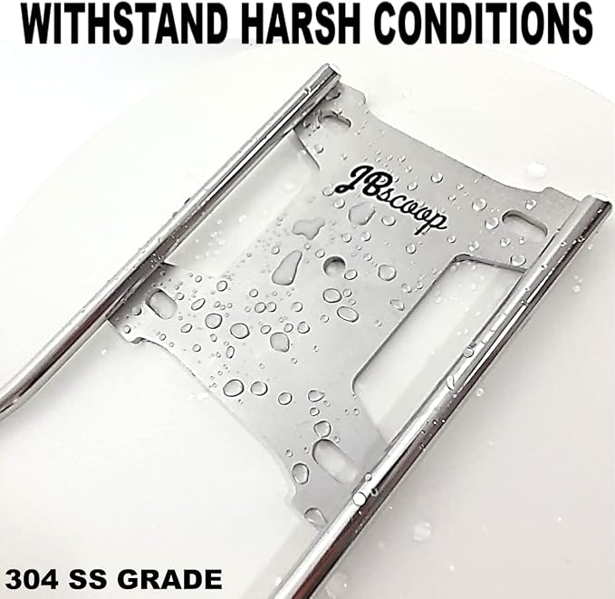 JBscoop Large Stainless Steel Hose Holder, Heavy Duty Hose Hanger - Image 7