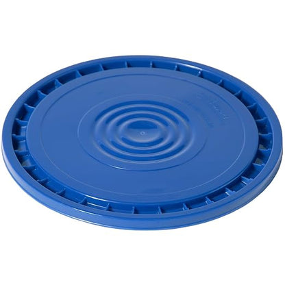 Meranti Reusable Easy Peel 3.5, and 7 Gallon Bucket Lid | Food Grade | Blue by MerantiHomeGarden