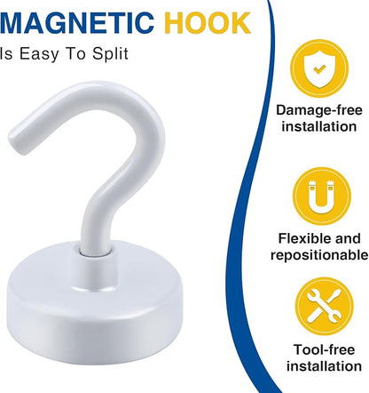 E BAVITE Magnetic Hooks, 85 LB Heavy Duty Magnet - Image 6