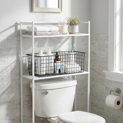 Bedside Hanging Wire Basket for Storage Bedside Caddy Hanging Organizer Bunk - Image 8