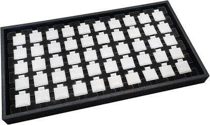 Ikee Design 2 Pcs Set Black Earring Display Tray - Image 6