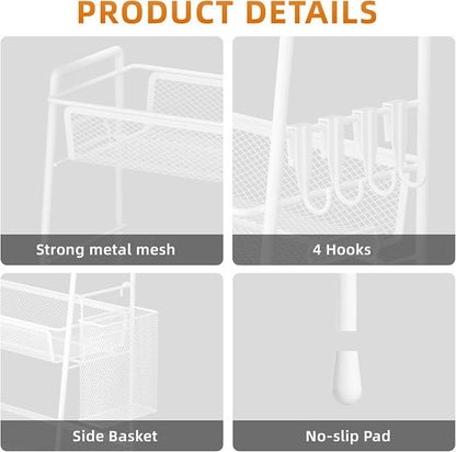 VITVITI 3-Tier Bathroom Organizer Countertop, Metal Wire Mesh Bathroom Counter - Image 5