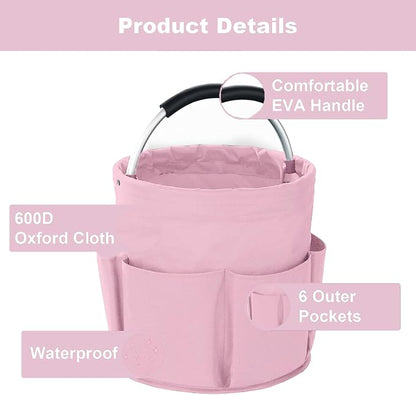 Cleaning Caddy with Handle, Cleaning Products Organiser, 17L Foldable Storage - Image 5