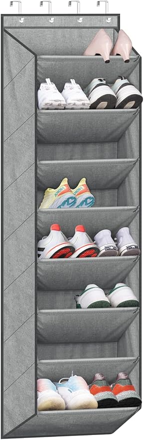 SLEEPING LAMB Over The Door Shoe Organizer by SLEEPINGLAMB