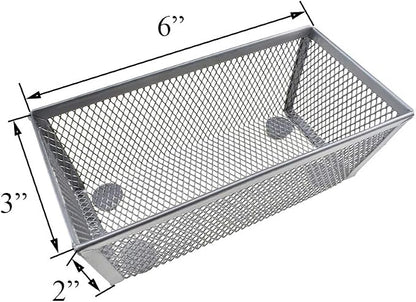 HAHIYO Stackable Mesh Tray Cup 6 x 3 x 2 inches Sturdy Container - Image 3