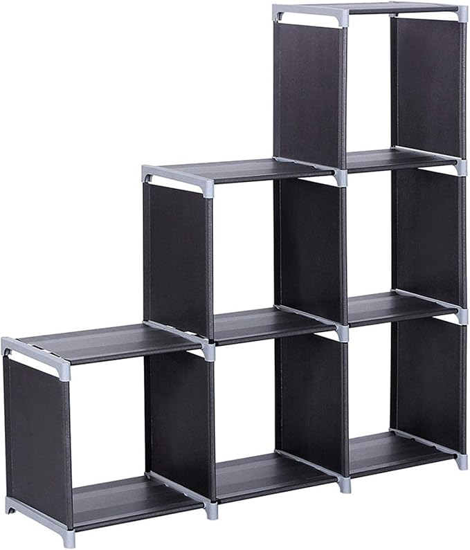 6 Cube Storage Organizer, Closet Storage Shelves - Image 3