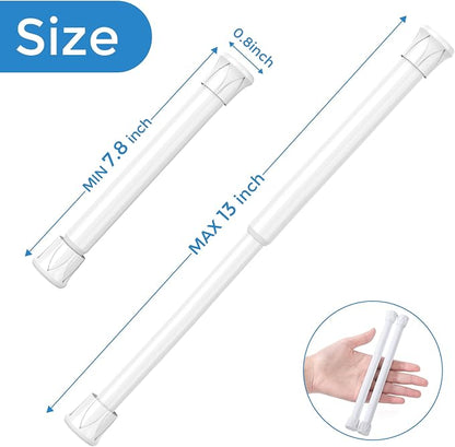 AIZESI Spring Tension Curtain Rods Short Tension Rod - Image 3