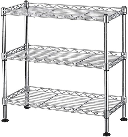 FOXHOLE 3-Tier Steel Metal Storage Rack Wire Shelving by Unknown