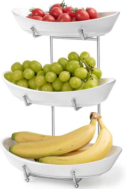 LUFILUFI 3 Tier Fruit Bowl Basket by Unknown