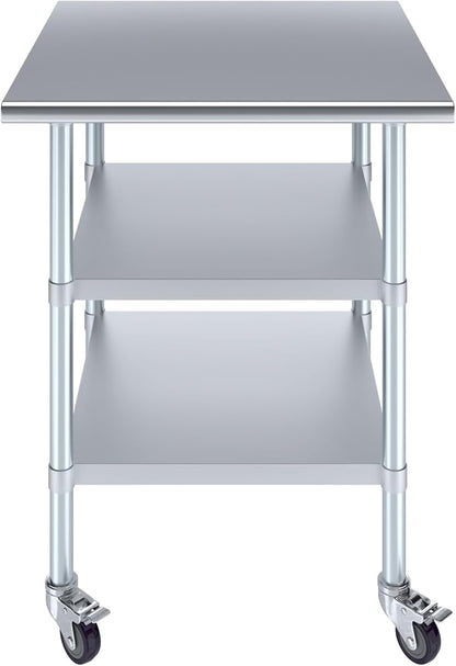 AmGood Stainless Steel Work Table - Image 2