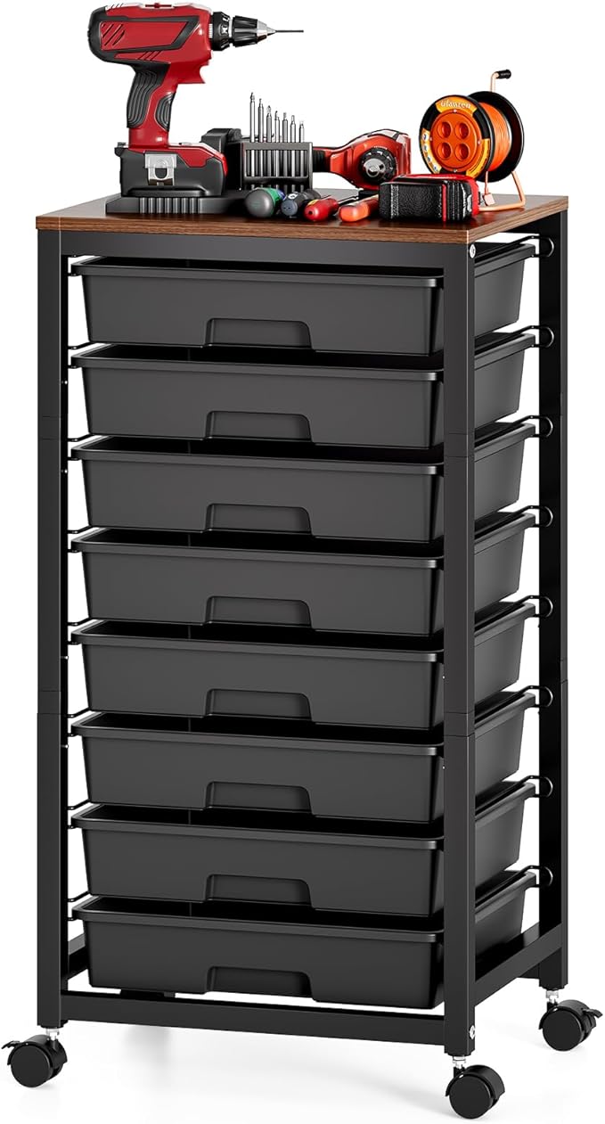 SYKIARIOL Rolling Storage Cart by SYKIARIOL