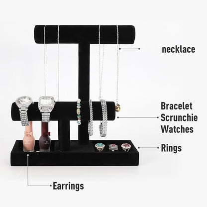 ByKen Necklace Holder, Bracelet Holder, Jewelry Organizer Stand - Image 3