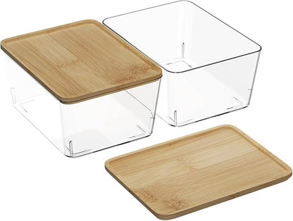 CHANCETSUI Stackable Storage Bins by CHANCETSUI