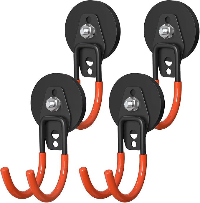 Heavy Duty Storage Magnetic Utility Hooks Large Garage Magnet Hooks by Lvoess