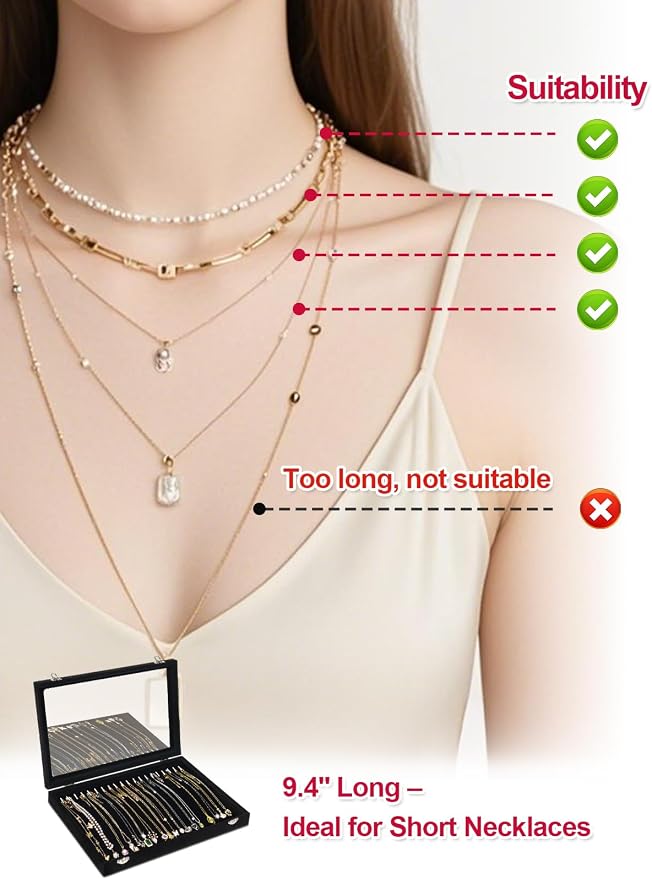 Jenseits Necklace Organizer Box, Tray - Image 8
